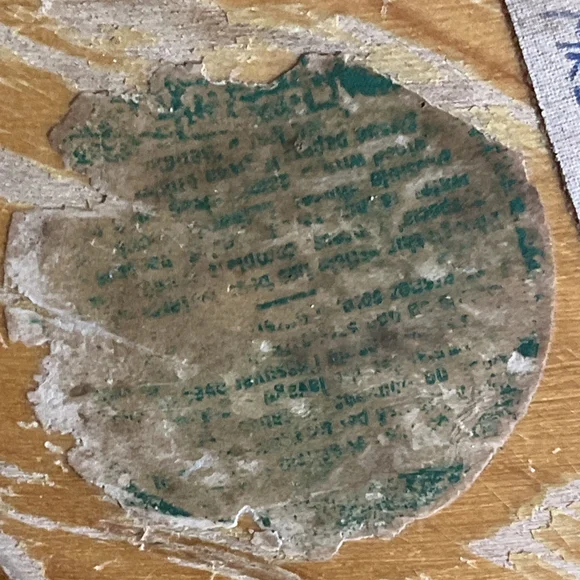 Vintage Farmhouse Primitive Wooden Dough Butter Bowl 12” Rustic Decor Blonde - Picture 6 of 7